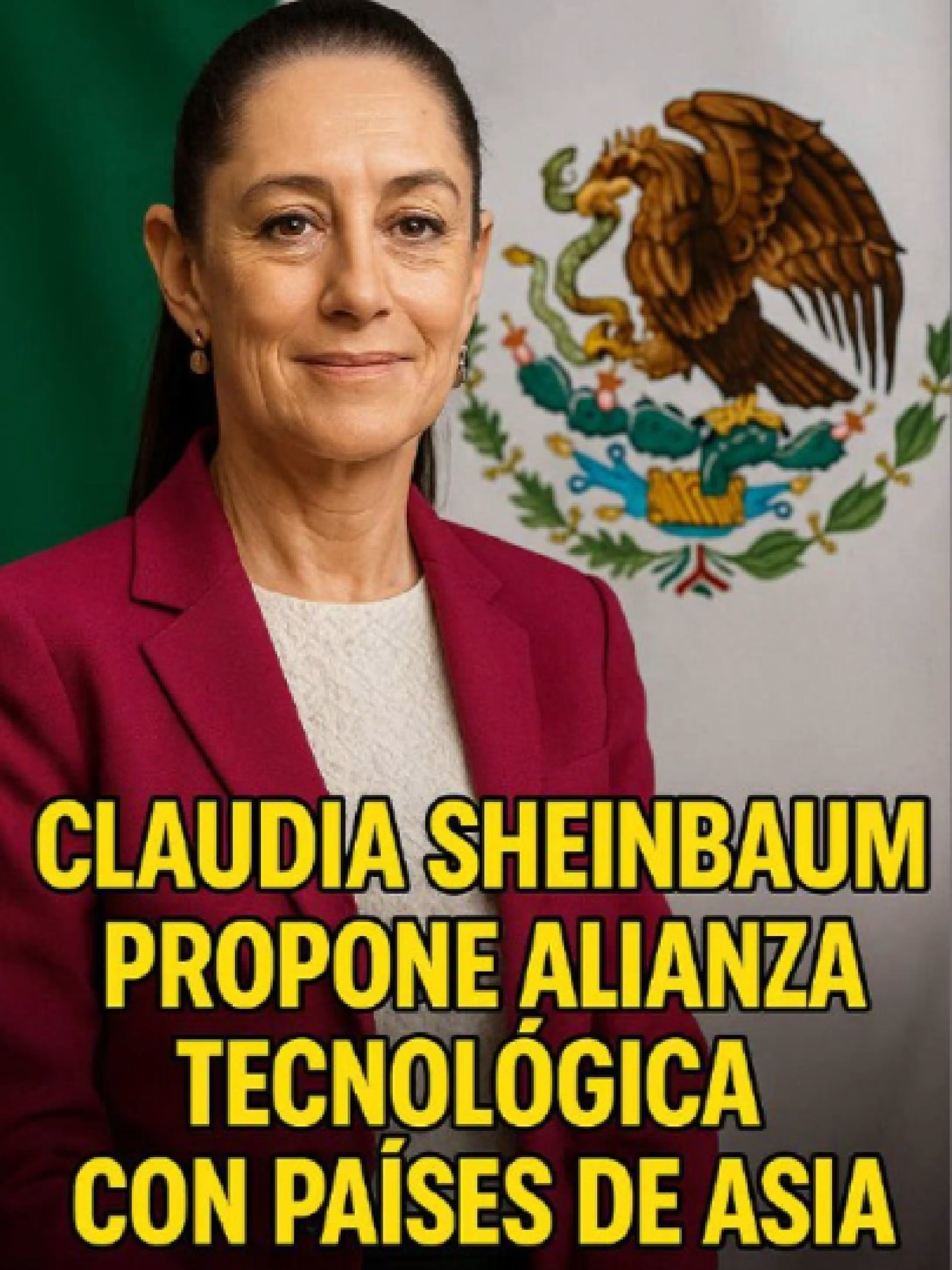 Claudia Sheinbaum propone alianza tecnológica con países de Asia #mexico #mexico🇲🇽 #ejercitomexicano #donaldtrump #mexicocheck #claudiasheimbaum #noticias #mexicotiktok #vladimirputin🇷🇺 #china
