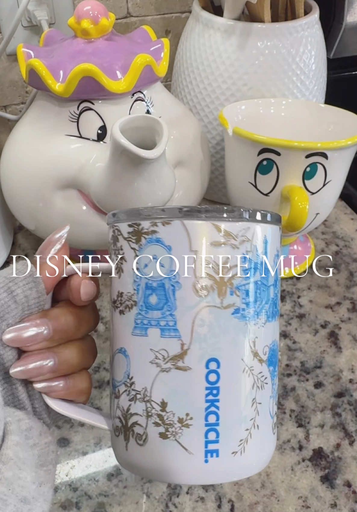 Bring the magic of Disney mornings to your coffee ☕✨ This Disney Princess @Corkcicle keeps your drink hot, your hands cool, and your day royally inspired. #disneyinspired #disneyprincess #coffeecup #disneyadult #coffeemug 