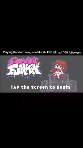 Playing Random FNF songs on Mobile till I hit 100 followers#FNF  #WINTERHORRORLAND #FYP 
