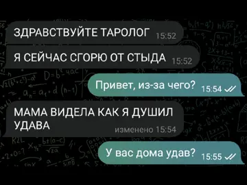 За раскладом в тг (ссылка в шапке профиля) #таролог #мама #кринж #смешное #переписка 