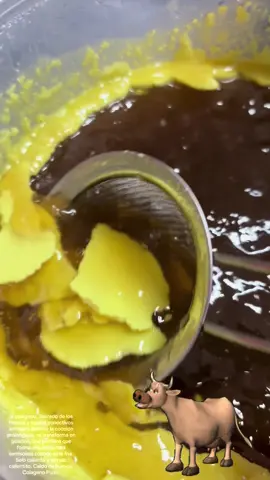 El colágeno, liberado de los huesos y tejidos conectivos animales durante la cocción prolongada, se transforma en gelatina, una proteína que forma una estructura semisólida cuando está fría.