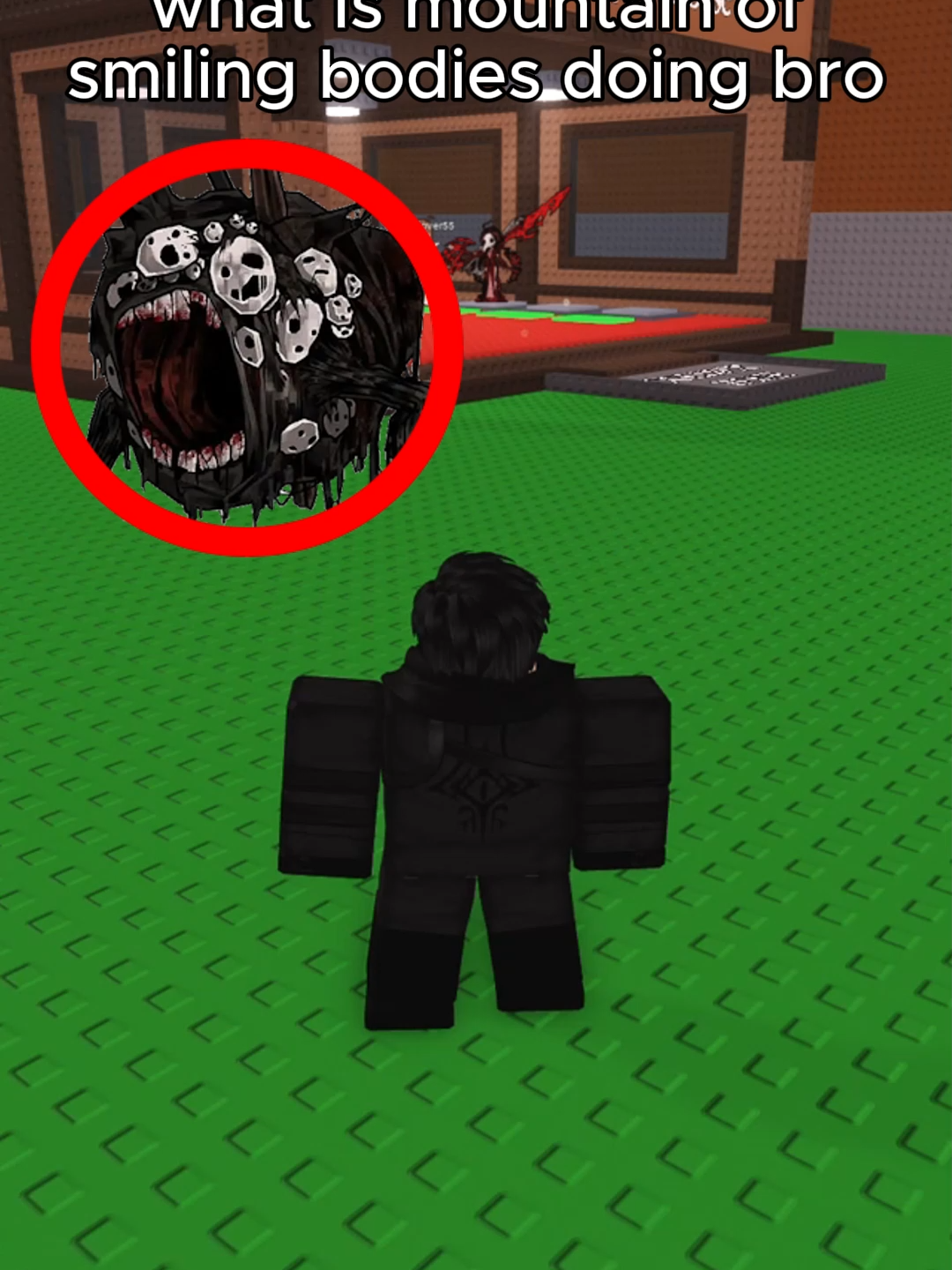 what is the mountain of smiling bodies doing 😭  game link in discord! https://discord.gg/axcpAS5vcF #lobotomycorporation #projectmoon #roblox #libraryofruina #limbuscompany #stealaprojectmoon