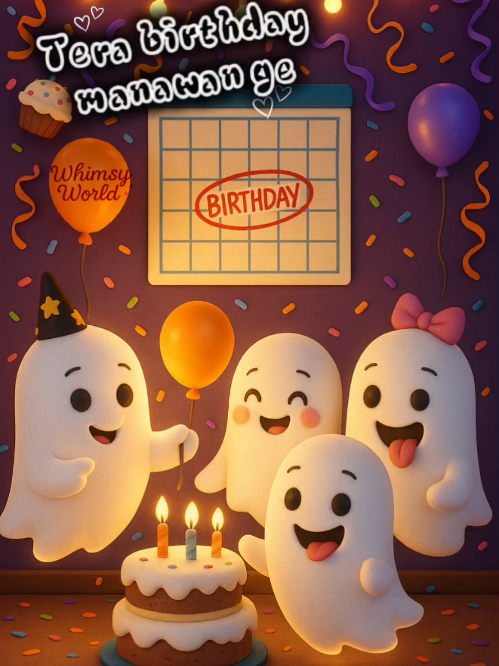 Tera Birthday Manawan Ge...Welcome to Ghost's Birthday Party 🥳🎂 #terabirthday #happybirthday #fyp #reels #foryoupage❤️❤️ 