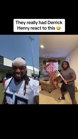 He thought it was funny 😭 (🎥: @Tennessee Titans )