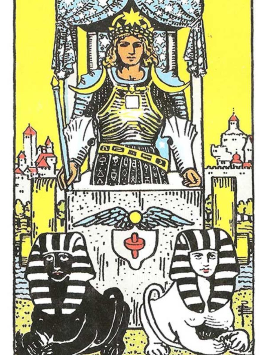 the Chariot Upright:  represents determination, self-mastery, and the drive to push forward despite challenges. It’s about aligning your mind, emotions, and actions toward a single goal, moving with purpose, and refusing to be thrown off course by distractions or doubt.  Reversed-  it signals a loss of direction, scattered focus, or feeling pulled in too many directions, warning that without clarity and control, your momentum can stall or be hijacked by outside influences. It calls for regaining focus, re-centering your will, and steering your path intentionally. I looove this badass card!!   #tarottok🔮 #witchtok #learningtarot #thechariot  #fypage 