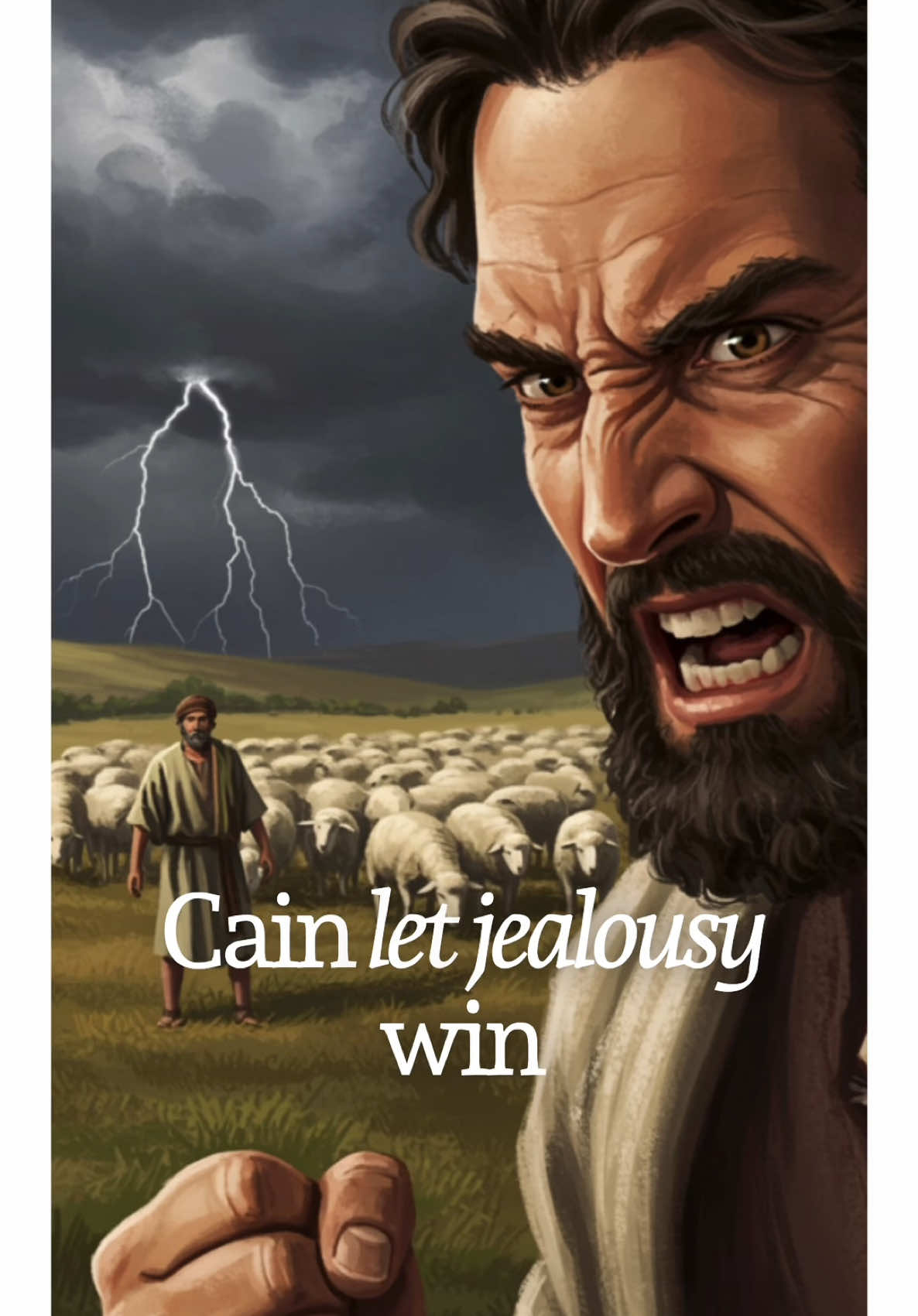 The First Murder on Earth (SHORT STORY) WATCH NOW on YOUTUBE. Link in BIO✨ #genesis #biblestudy #cainandabel #biblestories #devotional #shortstory 