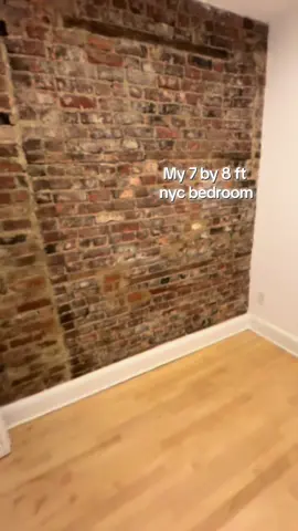 Not completely done yet but here are the parts of my tiny nyc   Bedroom that I love so far 💕 #nyc #apartmenttour #nycapartment #tinyroom #newyorkcity 