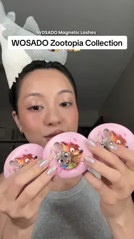 Brand new Wosado WOSADO Zootopia Limited Edition just dropped on TikTokshop 🦊🐰🎀🧁🍰 . @Wosado US @WOSADO.US  #wosadozootopia #wosadojudy #wosadonick #wosadobarbieblack #wosadomagneticeyelash 