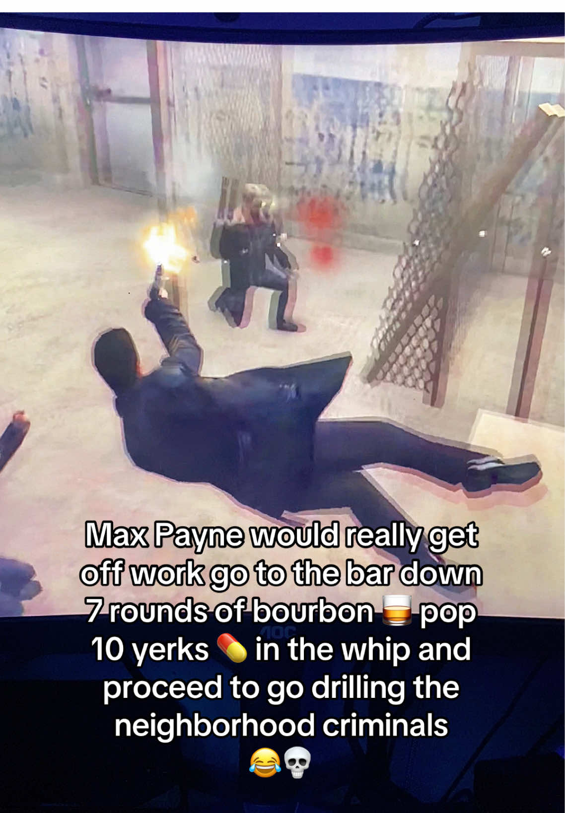 Max payne was really a pill poppin demon 😈😂 #maxpayne #alanwake #playstation #xbox #gaming #fyp