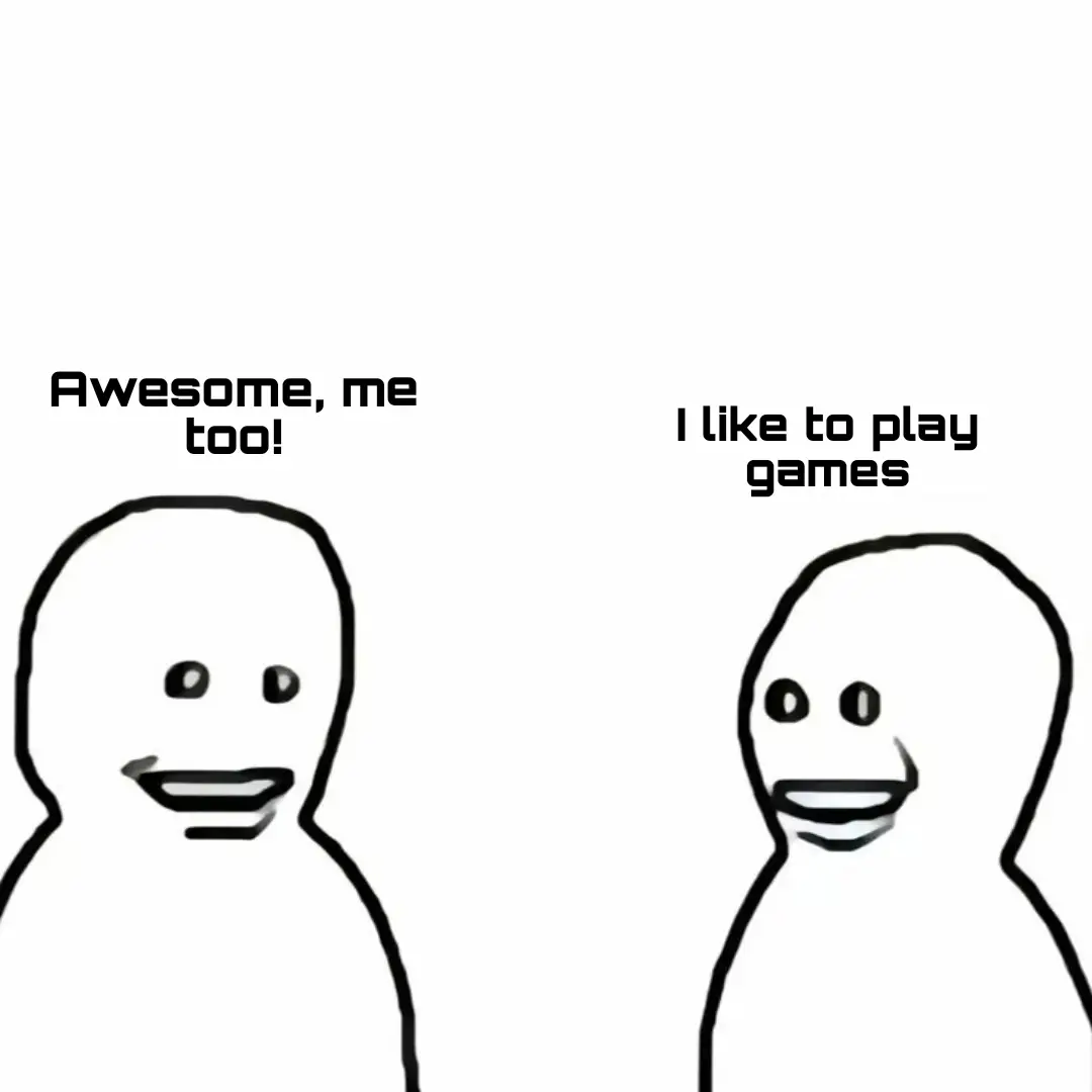 Saw so many of those memes that usually have a game they don't play, thought I might do this version because I have nothing else to post rn and it's funny😂 I've only ever met one person irl that played fromsoft too and it was in a bar. we had the greatest talk for hours, then never talked again💔 I think about that person from time to time Everyone else usually responds with that they heard of it but it's not their type of game or they don't even know about it.  It's a sad world out there #fromsoft #soulsgames #darksouls #fyp #gaming 