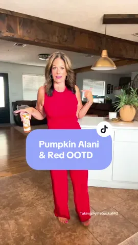 I don’t know what’s better, the fit or the Alani!🎃❤️ @Alani Nutrition  #fashion #OOTD #tastetest #alani #review 