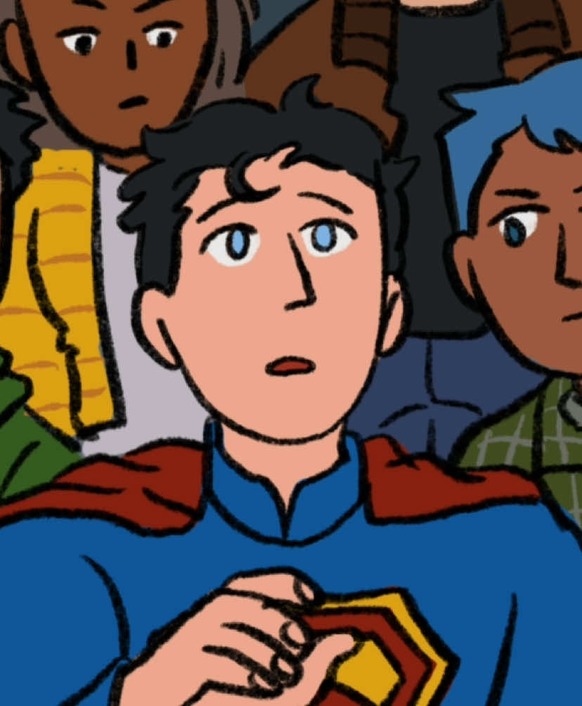 I really saw sparks when I watched this movie for the first time 😭💕 #superman #animatic #myart #superman2025 #clarkkent 