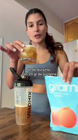 my lunch beverage now with protein 🫂🌹 loving @gramms so much