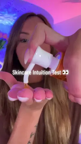 How many out of 4 did you guess correctly?🧐 skincare & intuition test using magical @Truly Beauty products💕#asmr #asmrsounds #asmrvideo #trulybeauty #trulytiktokchallenge 