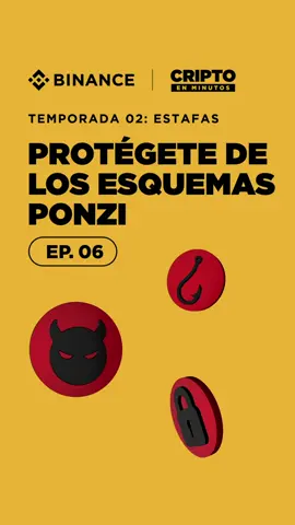 Esquemas Ponzi: Descubre en este episodio de #CriptoEnMinutos cómo funcionan estos esquemas en cripto y cómo evitar caer en ellos.