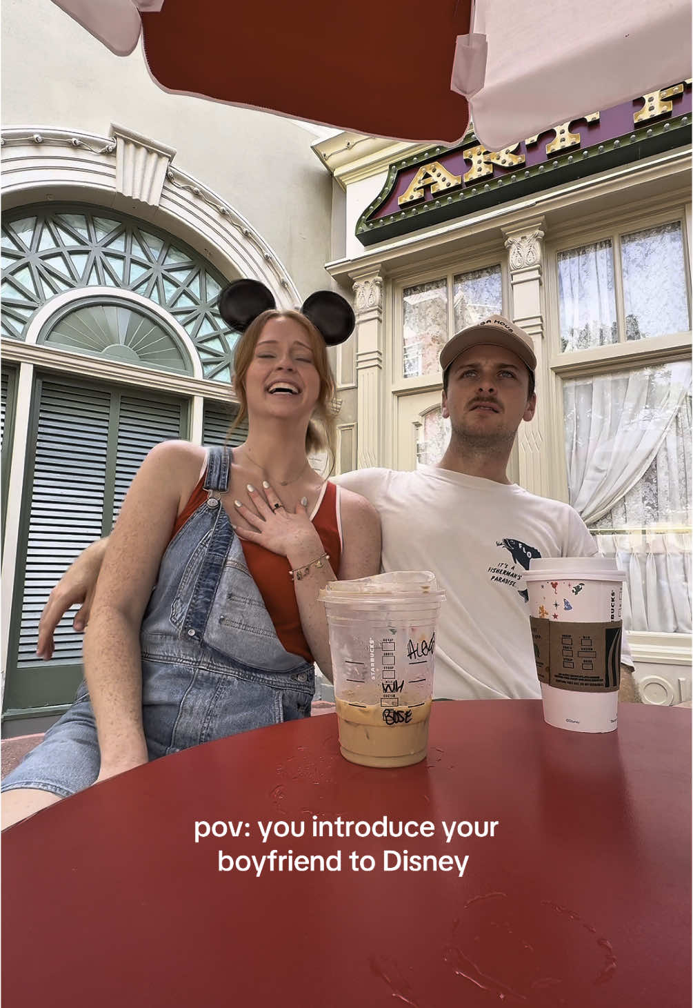 He’s still adjusting to being in the bubble 😂  #disneyparks #disneyworld #waltdisneyworld #disneycreator #disneyvlog #magickingdom 