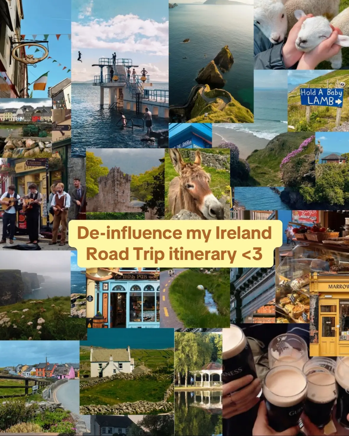 If you’ve been to (or are from!!) Ireland and this finds you, we’re looking for pub, cafe, and restaurant recs! trying to balance the must-sees and  veering from the beaten path a bit too ♥️ #irelandtravel #irelanditinerary #irelandtraveltips 
