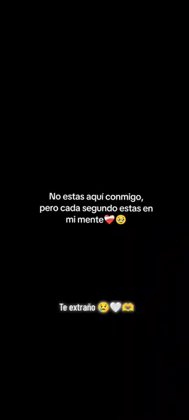 Cada segundo estas en mi mente #teextraño #amor #foryoupage #fipシ @Ely Sequén 