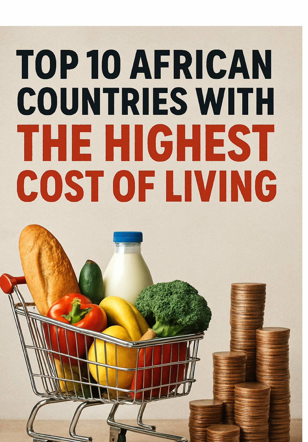 TOP 10 AFRICAN COUNTRIES WITH THE HIGHEST COST OF LIVING, 2025 STATISTICS
