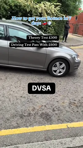 How to get your licence in 7 days 🚗💨 Message us today #drivingtestuk #learntodrive #passfirsttime #theorytest #fulluklicence