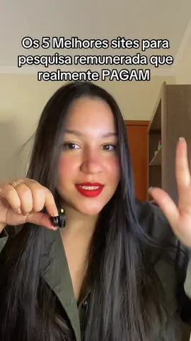 Os 5 melhores sites de pesquisa remunerada que mais pagam #trabalhardecasa #remoto #pesquisasremuneradas #pesquisaremunerada ##homeoffice 