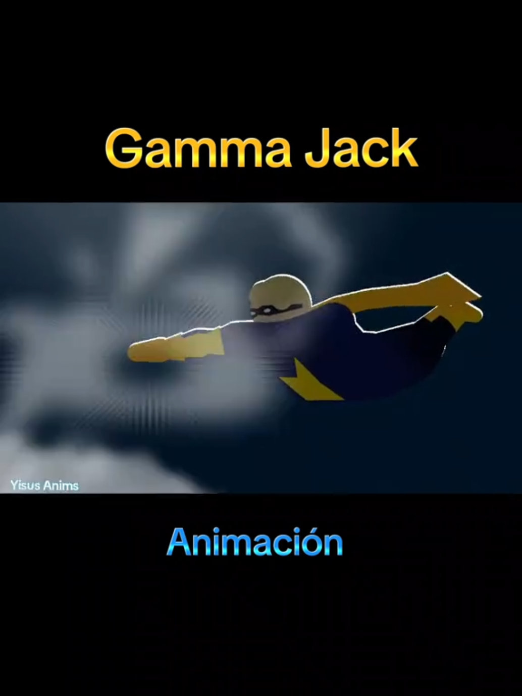 Pequeña animación de GammaJack, improvise bastante xD #increibles #kronos #gammajack #animation #sticknodespro