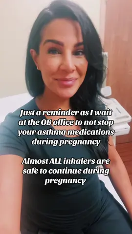Asthma can often become worse during pregnancy, especially in the second and third trimester.  It’s important to NOT stop your asthma medications just because you are pregnant.  Almost all asthma inhalers are safe to continue during pregnancy.  If you have questions or concerns, talk to your doctor before making any changes in your asthma medications during pregnancy  #asthma #pregnant #medical #pregnancy #pregnancytiktok