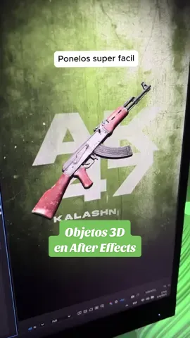 Asi podes poner Elementos 3D en After Effects sin ningun plugin ni nada adicional. Tené en cuenta que esto exige bastante a tu PC asique si tenes una compu que esta corta de componentes, probalo, pero pone la previsualizacion en Quarter jajaja #aftereffects #motiongraphics #3d #tutorial #videoeditor 