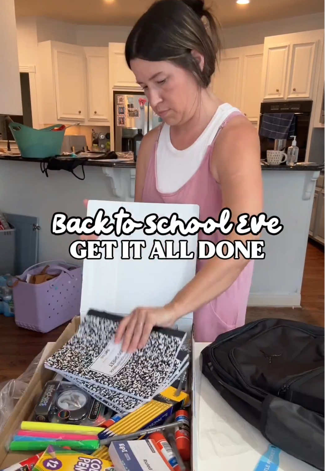 It’s BACK TO SCHOOL EVE, y’all ✏️📚 AKA…the day I finally do all the things I’ve been putting off for weeks because TOMORROW is the big day!  Today’s vlog is part cleaning marathon, part mom-life chaos, part “let’s get our life together” moment. On the list: ✔️ Removing tags & doing ALL the laundry ✔️ Folding & putting away said laundry before it becomes Mount Clothesmore ✔️ Kitchen reset for that first day grind ✔️ Setting out clothes, water bottles, backpacks & school supplies ✔️ Trying not to cry because how are they already in 6th, 4th & 2nd grade?! (Baby’s still home with me for a few more weeks!) Everything you see — backpacks, first day outfits, school supplies — is linked in my LTK so you can shop it all in one place! Follow @makingfrugalfun for more frugal mom life, style, & home finds. #BackToSchoolEve #BackToSchoolVlog #GetItAllDone #CleanWithMe #MomLifeUnfiltered #MomLifeVlog #BackToSchoolPrep #backtoschool  #FrugalMomLife #BudgetFriendlyFinds #OrganizedMomLife #BackToSchoolOrganization #FrugalAndFun #SchoolMorningPrep #MomLifeRealness  Follow my LTK @makingfrugalfun on the @shop.LTK app to view this post and get my exclusive app-only content! #liketkit #LTKKids #LTKHome #LTKFamily @shop.ltk https://liketk.it/5ldTc 