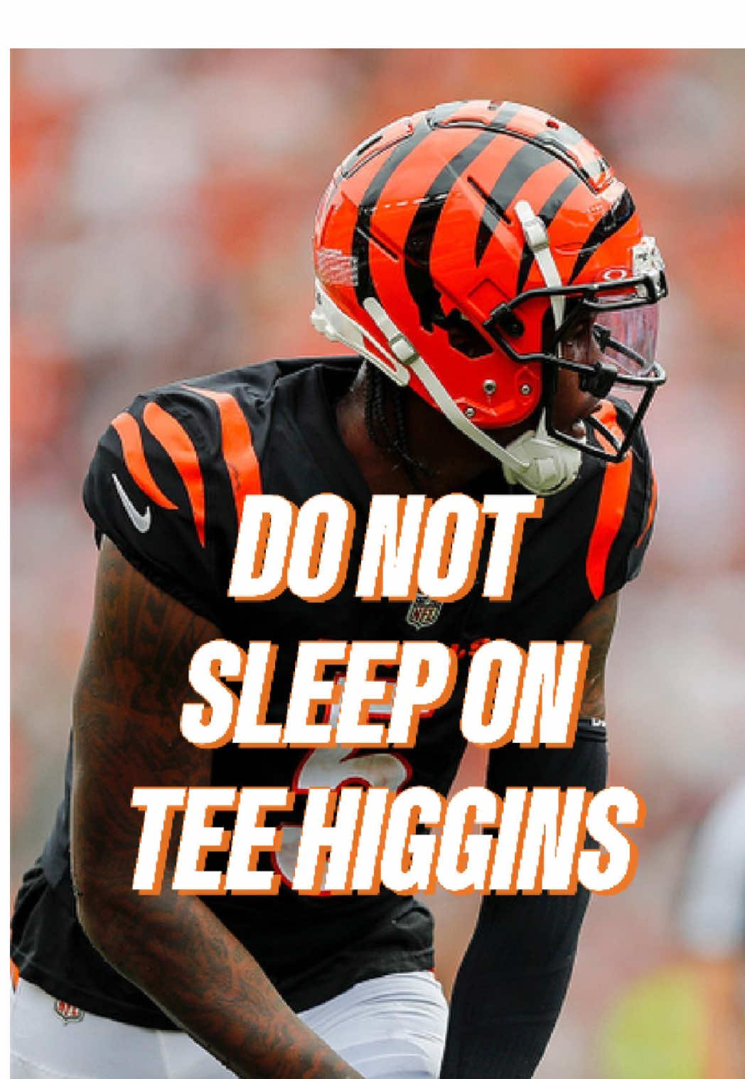 Do NOT sleep on Tee Higgins in fantasy football this season #fantasy #football #nfl #fantasyfootball #fyp #nflfootball #fantasyfootballtips #fantasyfootballadvice #draft #trending #teehiggins