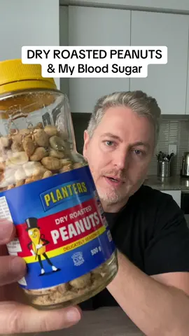 Dry roasted peanuts and my blood sugar. How do they affect my glucose levels? ##bloodsugar##glucose##insulinresistant1##peanuts