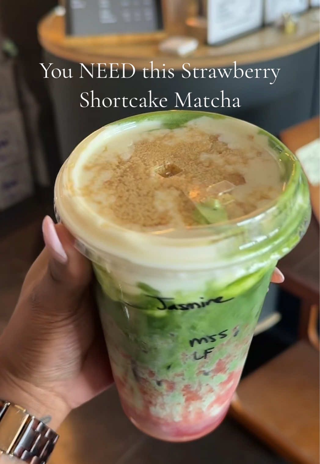 This matcha is GOOD😮‍💨🥹 A 9/10 for me. Hyphen space is doing their thing. Check them out! #matcha #coffeeshop #matchalatte #dallastx #dallascoffeeshop 