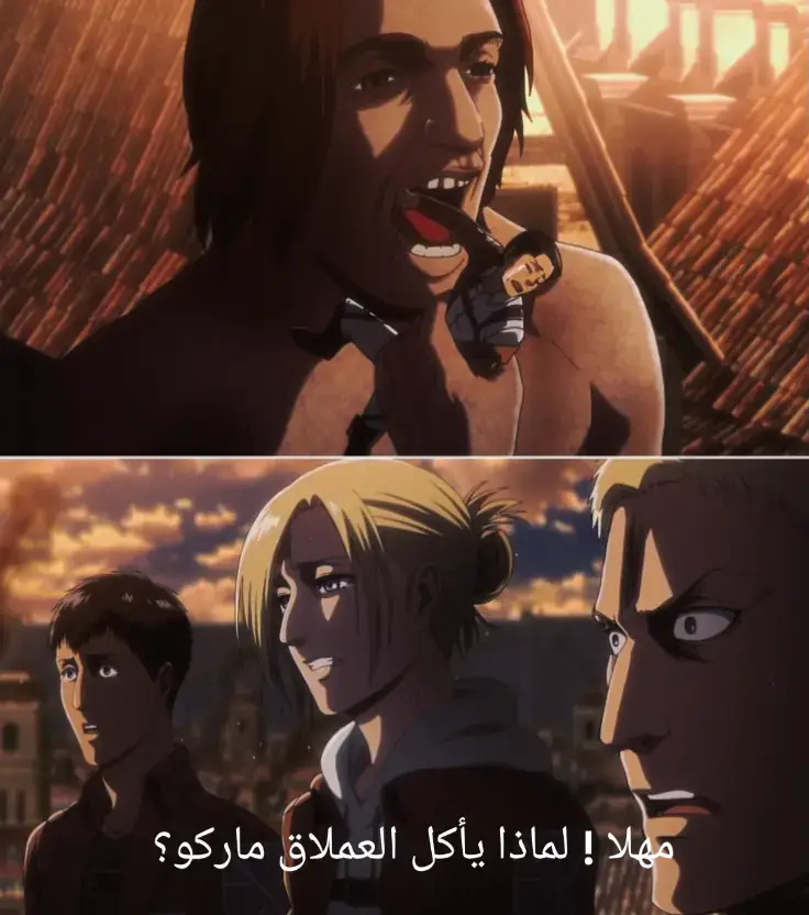 عمي الانفصامي 💔 . . #انمي#اتاك#راينر#بيرتولد#ايرين_ييغر ميكاسا ليفاي ايروين هانجي مانجا 