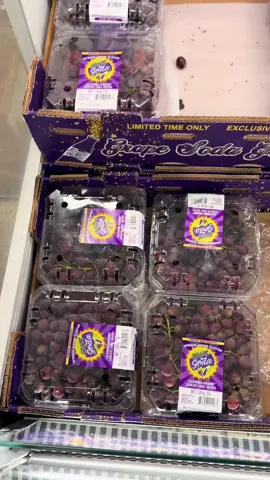 Grape soda grapes is crazy work 😂