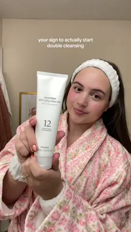 love at first wash #skincare #skincareroutine #doublecleansing 