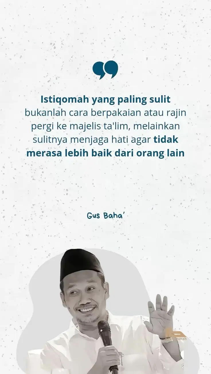 Allah tidak suka kita cemberut dan pesimis. #semangatterus #gituajakorepot #gusbaha  #quotes #fyp 