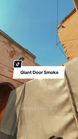 GIANT DOOR SMOKE FROM XBOX ON DUST 2 #CS2 #COUNTERSTRIKE 