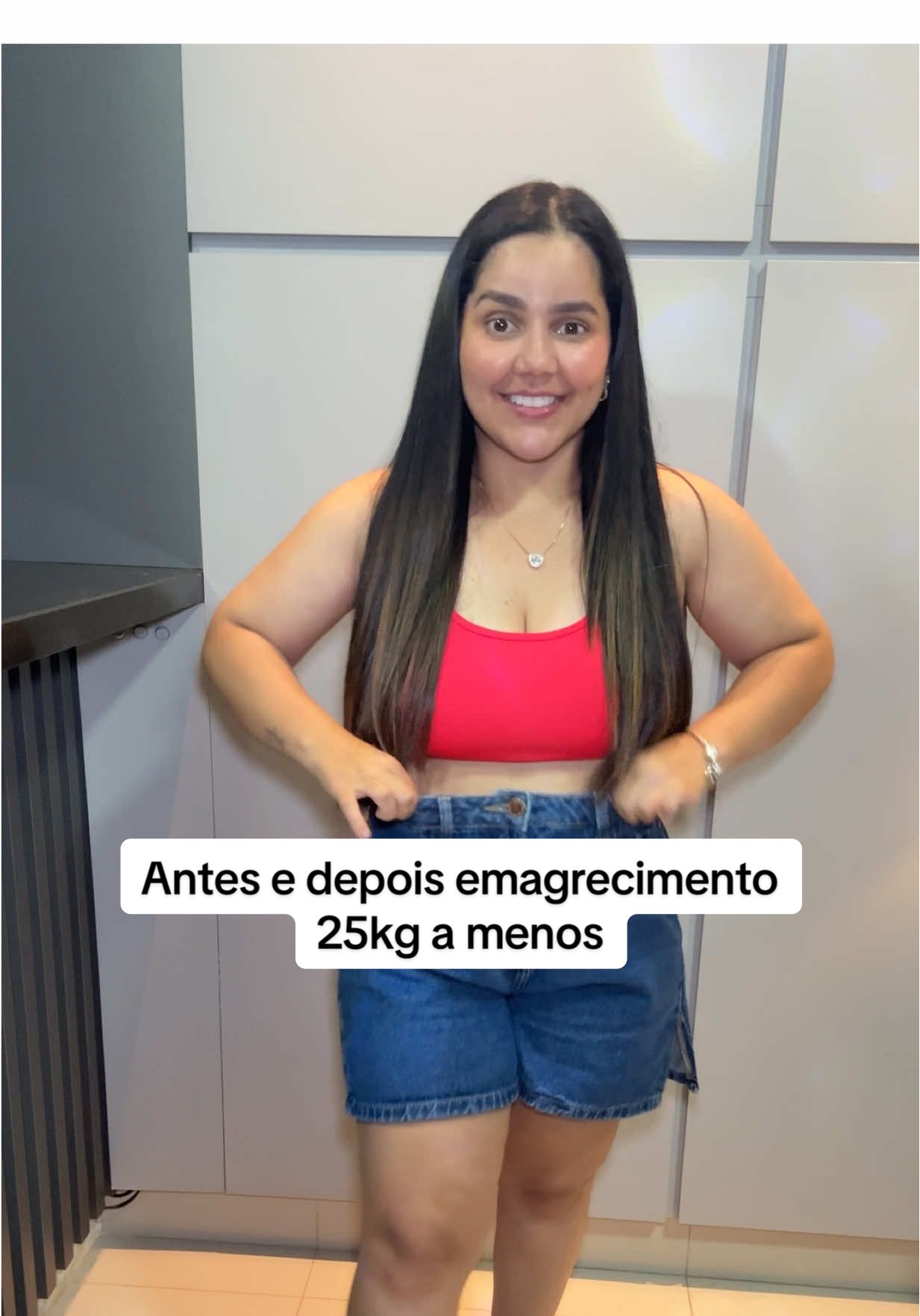 Antes e depois emagrecimento menos 25kg #tizerpatida #monjauro #antesedepoisemagrecimento #antesedepois 