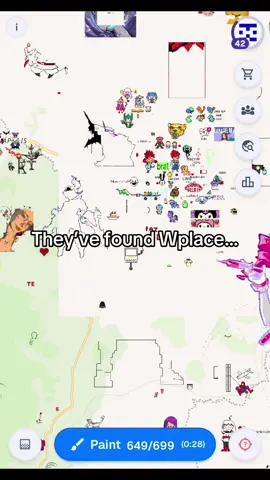 So didn’t just come across literal CP right now… #wplace #wtf #fyp #foryou 