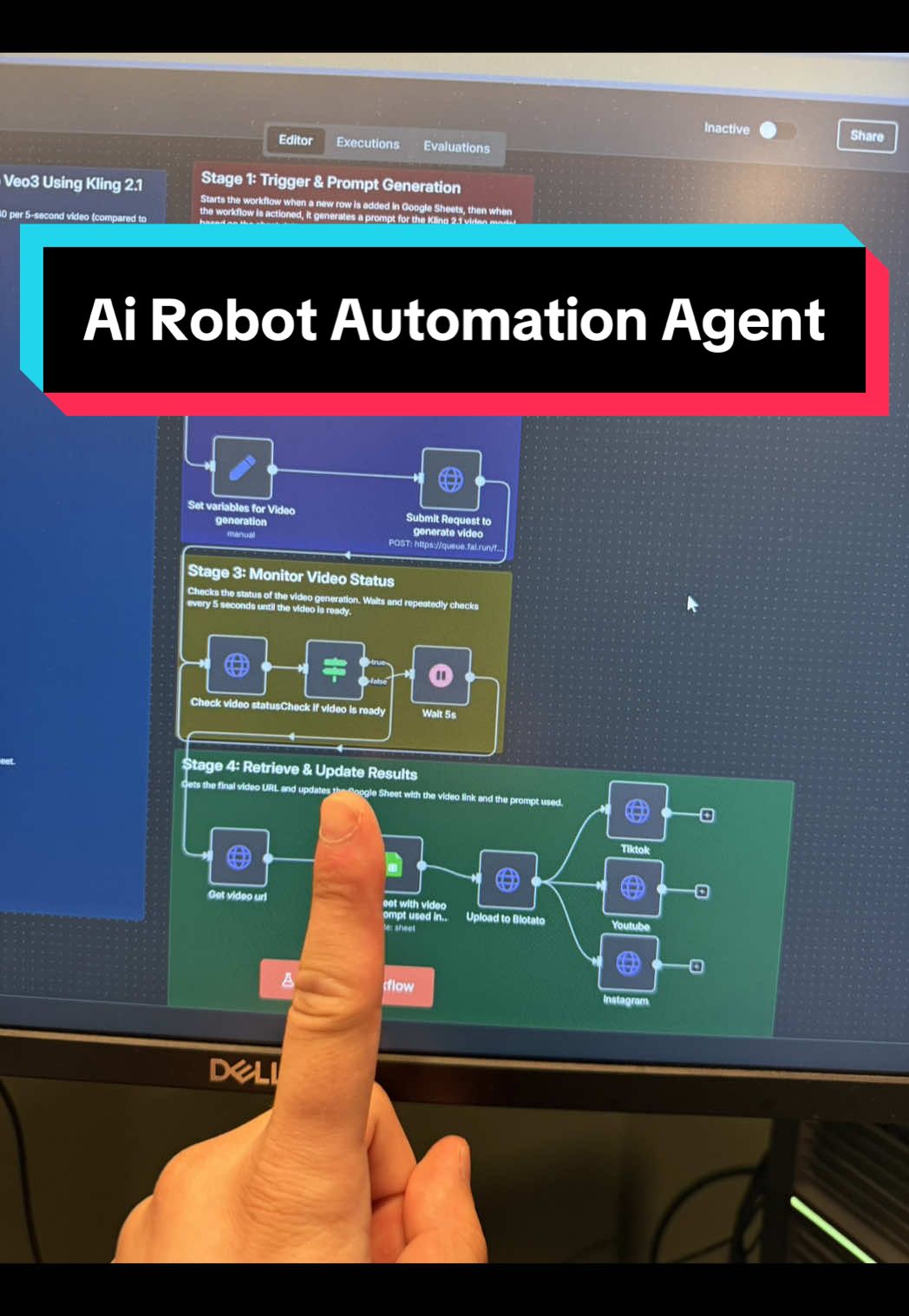 Automation link is in my bio!  Ai is is the future, learn today or be left behind.  #aiautomation #airobot #aiagent #ai #aiworkflowhacks 