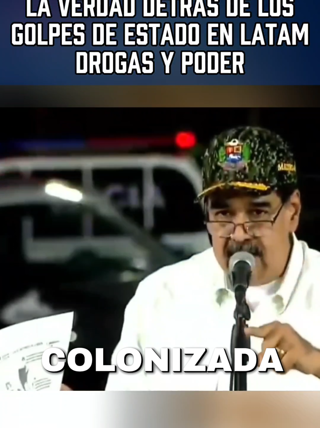 Nicolás Maduro informa la verdad detrás de los golpes de estados en Latinoamérica. Drogas y poder, intereses geopolíticos, geoestratégicos pero además intereses del multimillonario negocio del narcotráfico @Nicolás Maduro  #venezuela #noticias #eeuu #perú #ecuador 