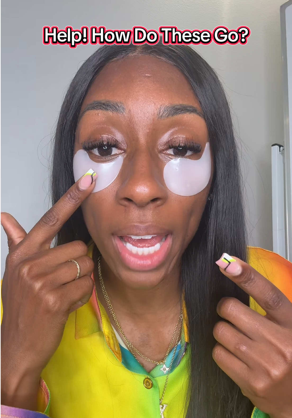 I’ve heard different answers so I’m confused.. #eyepatches #undereye #undereyebags #peterthomasroth #eyepuffiness 
