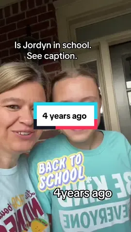 People often ask if Jordyn goes to school or if she’s homeschooled.  If you are new to our page that question makes total sense because she looks young.  Jordyn is actually 24.  She has autism and went to school until she was 21.  She now works full time at the shirt shop.  When she did go to school, she was in a public school and had a great experience over the years.  This video is from 4 years ago and it’s one of my favorites.  Her senior year she got to ride to school every day with Bella-Kate and Allie-Rose (sisters that were our neighbors and also worked at the shirt shop)  It was definitely a highlight to her senior year.  As schools are starting in many areas (Hudson started last week) I wanted to share a reminder to talk to your kids about being kind, inclusive and caring towards others.  Jordyn was  fortunate enough to ride to school with friends but things as simple as a fist bump in the hallway, playing with someone at recess, sitting with someone eating lunch alone can all make a huge impact on someone’s.  Kindness and inclusion doesn’t have to be big to be effective.  Talk to your children about the fact that different doesn’t mean less. ❤️  this video is 4 years old and I still love it so much. #inclusion #autism #backtoschool