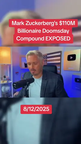 #MarkZuckerberg #ZuckerbergCompound #BillionaireBunker #DoomsdayPrep #SecretCompound                Dear TikTok Team Don't Under Review My Video 