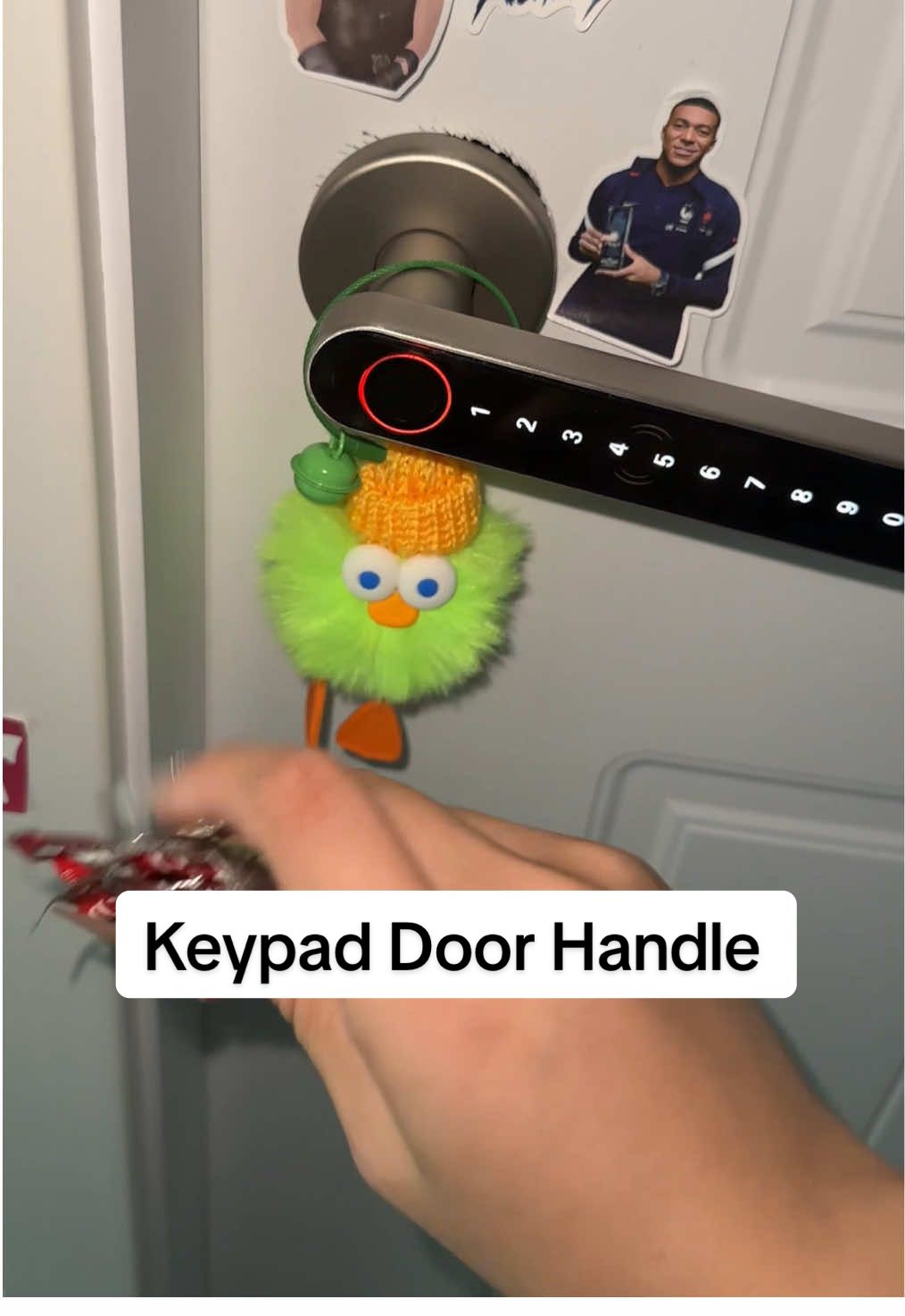Tap in lock out！！！ #TikTokShopBacktoSchool #NovaTopFinds #laborday #smartlock #HomeSecurity #fingerprintlock #smartdoorlock #smartdoorknob #fingerprintdoorknob #tiktokshop #tiktokmademebuyit #tiktokshopfinds #fyp #foryou 