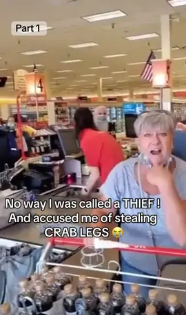 Accusing me of stealing crab legs!  is this a lawsuit? ##stealingiswrong##fyp##viral##foryoupage##viraltiktok 