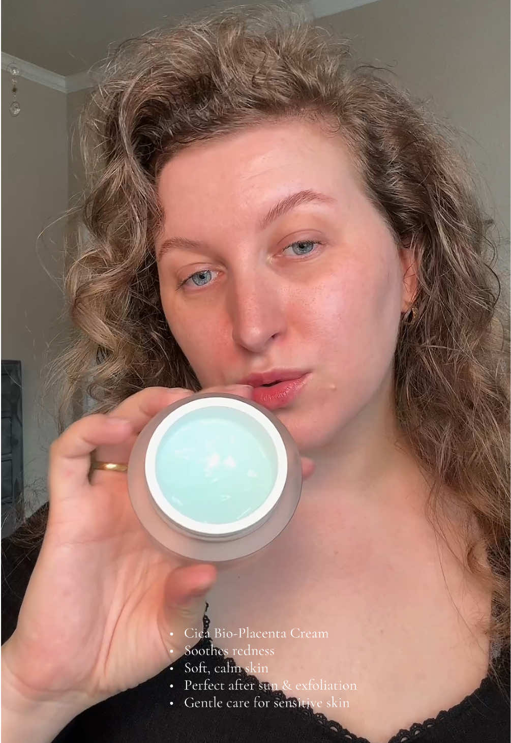 Just started using Cica Bio-Placenta Cream and I really like how calming and soothing it feels on my skin. It helps with redness and leaves my skin feeling soft and refreshed — especially after sun or exfoliating. Definitely a nice step for sensitive or tired skin. @NDP US @NDP KOREA  #NDP #naturaldermaproject #ndpcicacream #ugc #ugcusa #ugccreator 