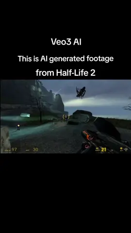 AI generated footage from Half-Life 2 #ai #gaming #cool 