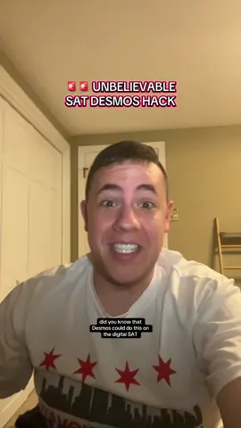 This genuinely might be the coolest Desmos hack for the digital SAT harder math module that I have ever seen!!! Do you think you can get this circle geometry slash isosceles right triangle question correct? Let’s find out together! #satprep #sattutor #digitalsat #desmos #satmath 