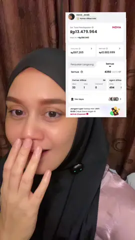 sama seperti affiliate tiktok juga kita dapat komisi dari org yg belanja bedanya di Mova customer udh dikunci gak bisa beli dikeranjang kuningnya org lain, sedangkan affiliate tiktok org bebas mau beli dikeranjang siapa aja. Bedanya lagi gak perlu kontenin produk hanya edukasikan mengenai mova aja. Mau tau gmn caranya? Yuk komen atau dm yaa #movacashbacksocialtrustcommerce #movacashback #movaaffilliator #affiliatormova #aplikasimova 
